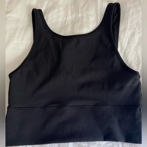 Black Lululemon Power Pivot Tank
